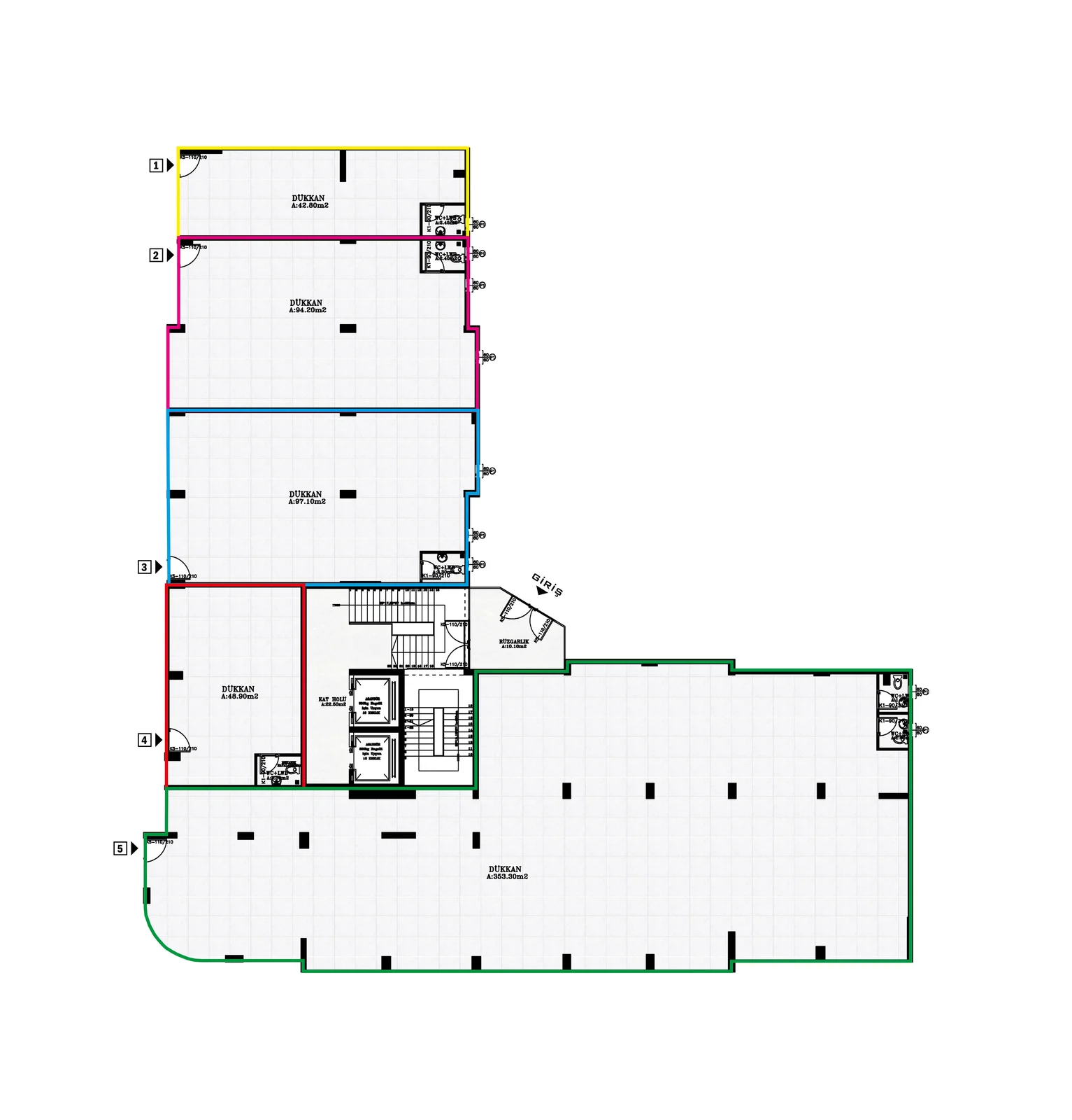 İşhan Rezidans kat planı 2